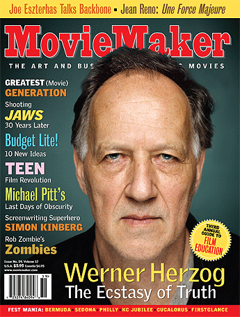 MOVIE MAKER magazine side cover Issue 59 June/July/August 2005