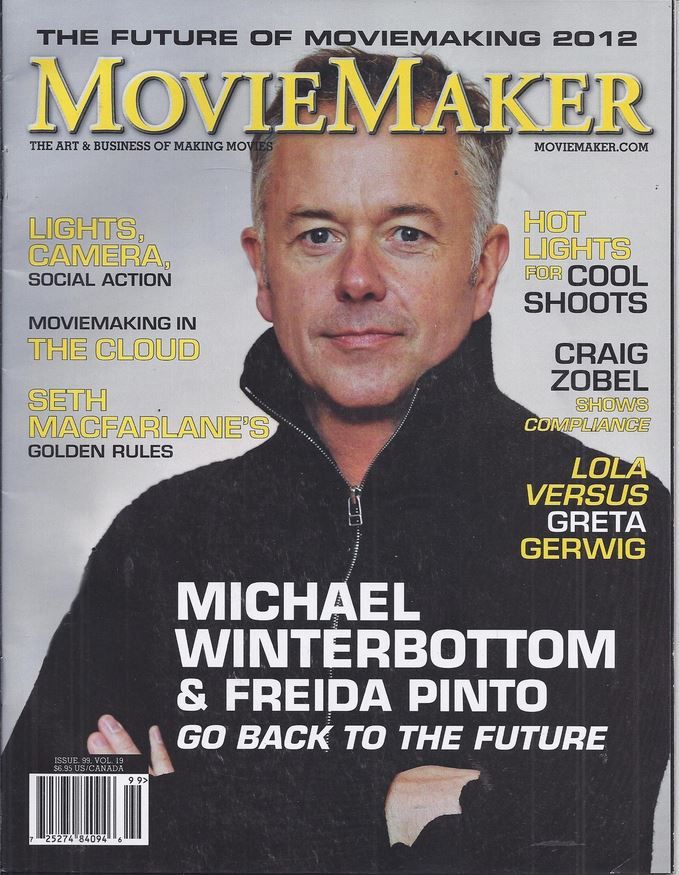 MOVIE MAKER magazine side cover Issue 99 July/August 2012
