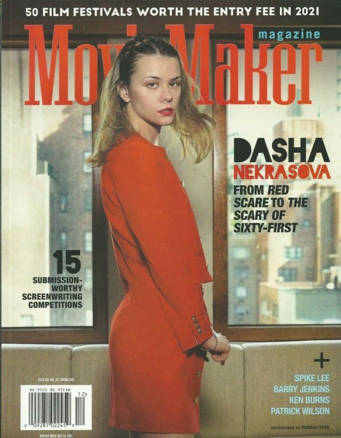 MOVIE MAKER magazine side cover Issue 139 Spring 2021