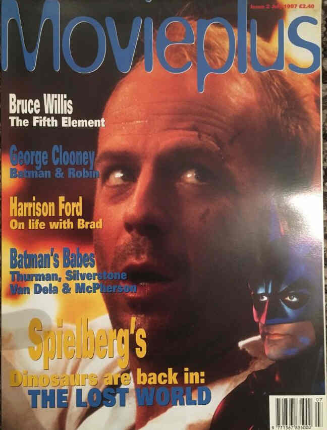 MOVIEPLUS magazine cover Issue 2 July 1997