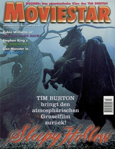 MOVIESTAR magazine side cover Issue 60 March/April 2000