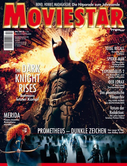 MOVIESTAR magazine side cover Issue 134 August/September 2012