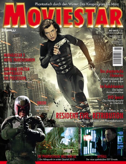 MOVIESTAR magazine side cover Issue 135 October/November 2012