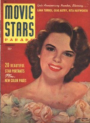 MOVIE STARS magazine side cover Issue 27 February 1943