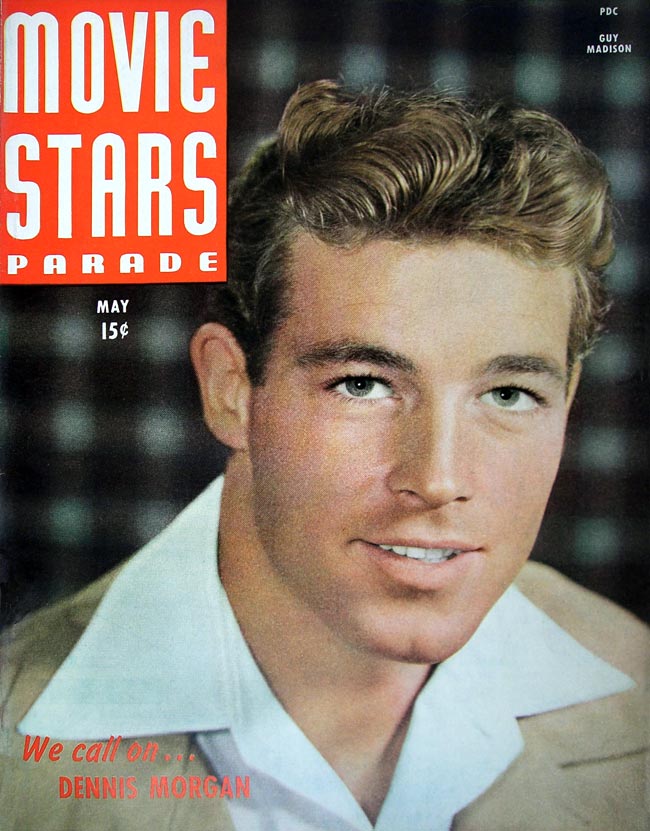 MOVIE STARS magazine side cover Issue 66 May 1946