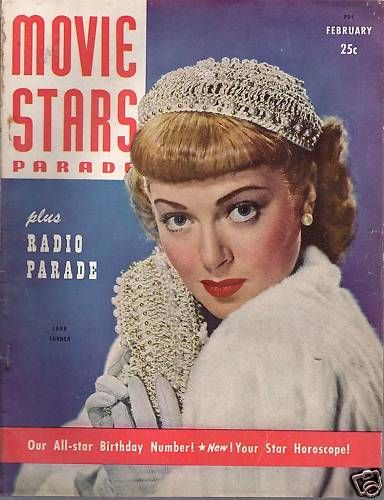MOVIE STARS magazine side cover Issue 87 February 1948