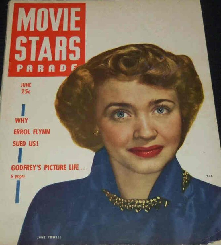 MOVIE STARS magazine side cover Issue 103 June 1949