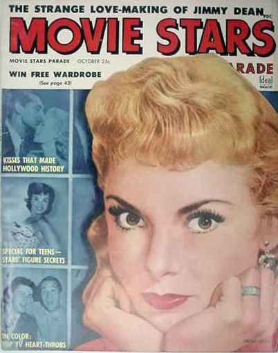 MOVIE STARS magazine side cover Issue 179 October 1955