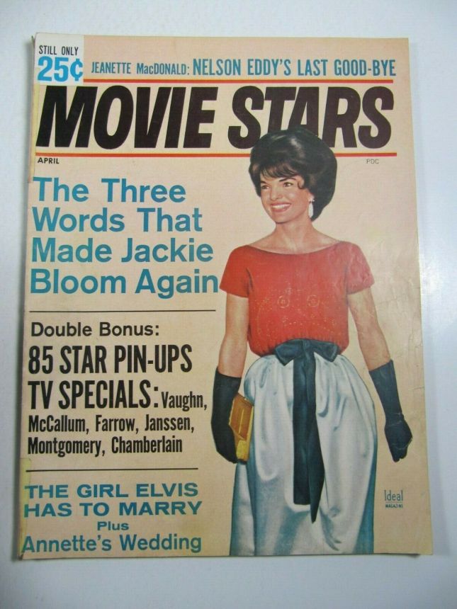 MOVIE STARS magazine side cover Issue 293 April 1965