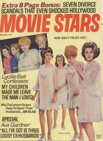 MOVIE STARS magazine side cover Issue 333 August 1968