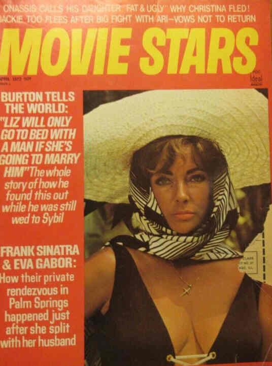 MOVIE STARS magazine side cover Issue 377 April 1972