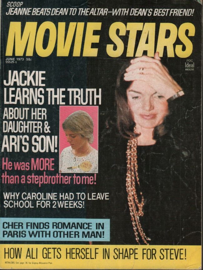 MOVIE STARS magazine side cover Issue 391 June 1973