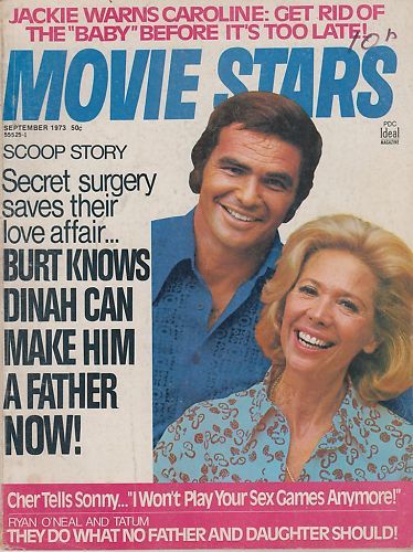 MOVIE STARS magazine side cover Issue 394 September 1973