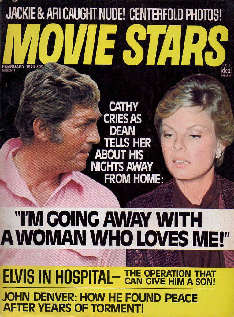 MOVIE STARS magazine side cover Issue 399 February 1974