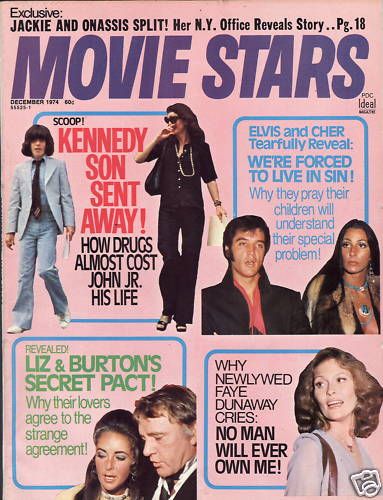 MOVIE STARS magazine side cover Issue 409 December 1974