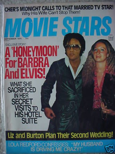 MOVIE STARS magazine side cover Issue 418 September 1975