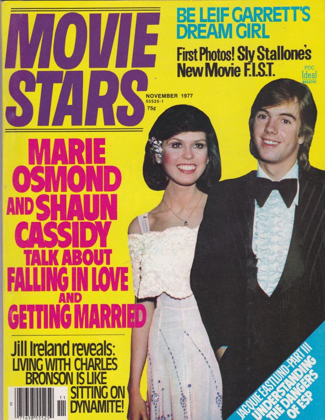 MOVIE STARS magazine side cover Issue 444 November 1977