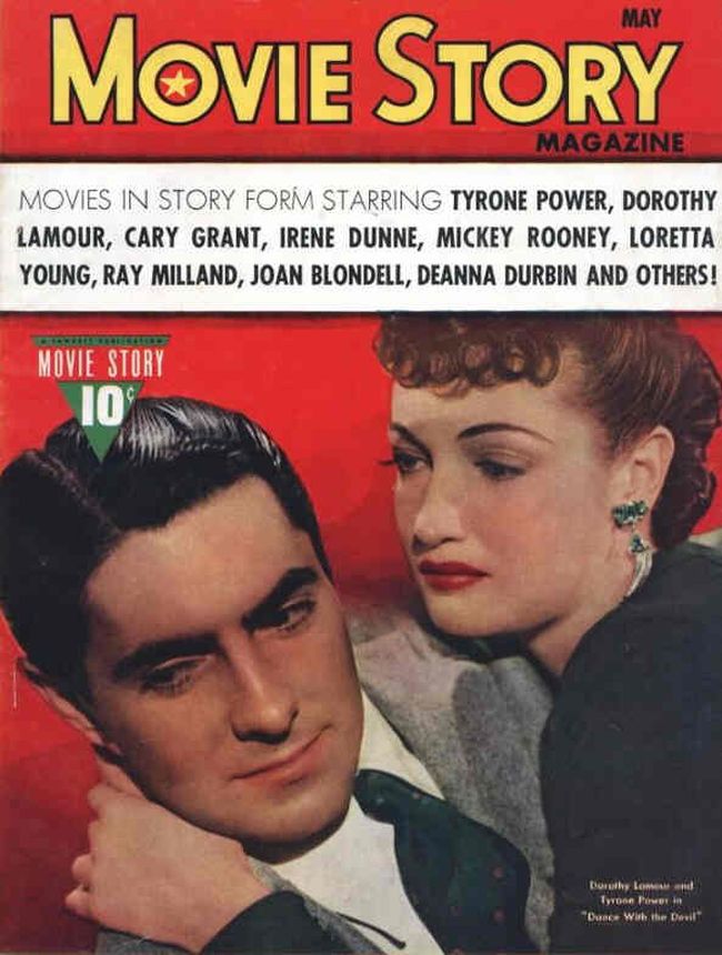 MOVIE STORY magazine cover May 1940