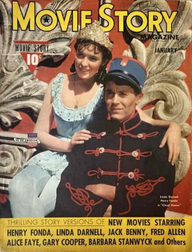 MOVIE STORY magazine cover January 1941