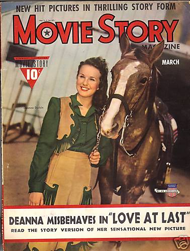 MOVIE STORY magazine cover September 1941