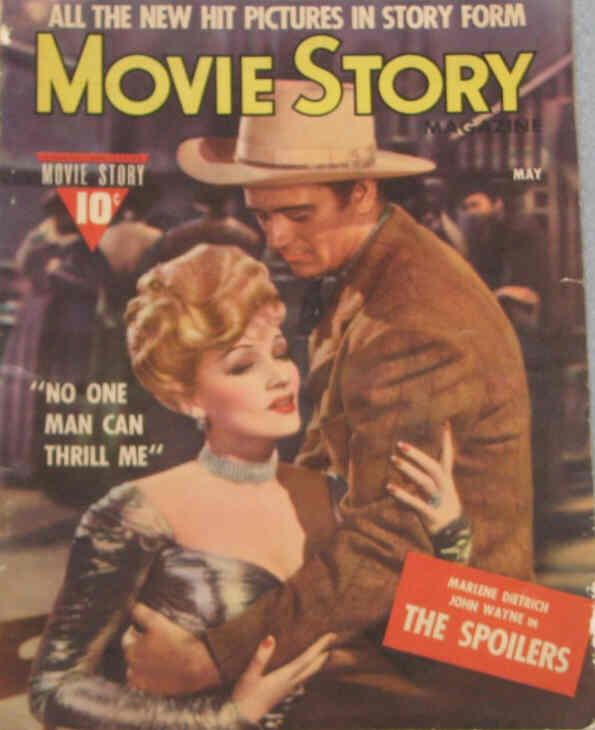 MOVIE STORY magazine cover May 1942