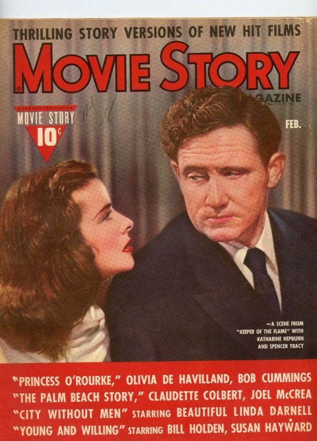 MOVIE STORY magazine cover February 1943