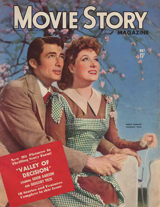 MOVIE STORY magazine cover May 1945