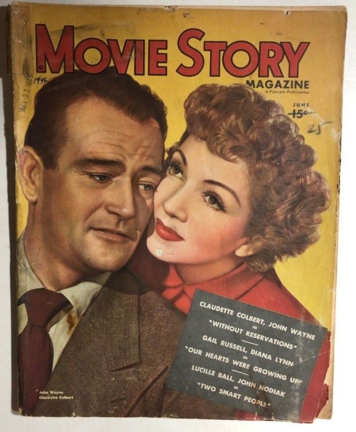 MOVIE STORY magazine cover June 1946
