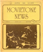 MOVIETONE NEWS magazine cover Issue 20 January 1973