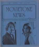 MOVIETONE NEWS magazine cover Issue 28 December 1973