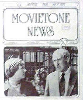 MOVIETONE NEWS magazine cover Issue 35 September 1974
