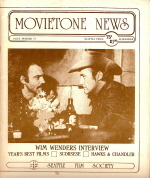 MOVIETONE NEWS magazine cover Issue 57 February 1978