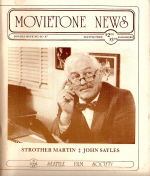 MOVIETONE NEWS magazine cover Issue 66/67 March 1981