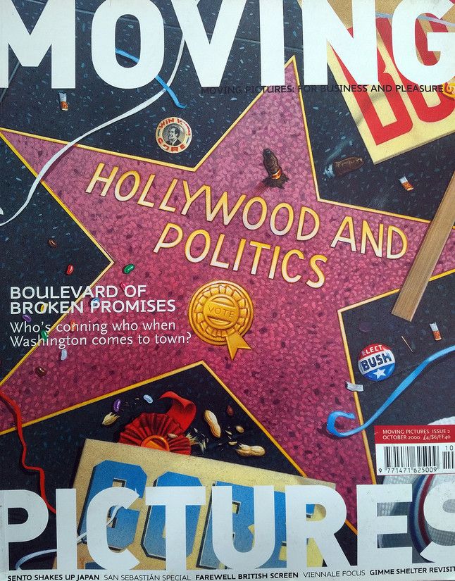 MOVING PICTURES INTERNATIONAL magazine cover Issue 2  October 2000