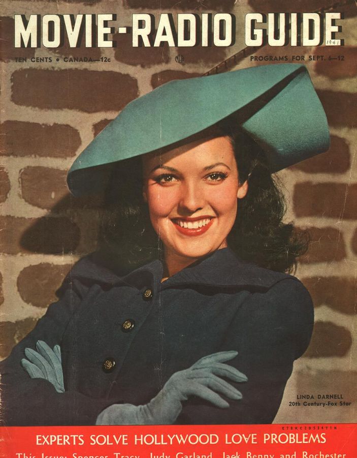 MOVIE-RADIO GUIDE magazine side cover 6 September 1941