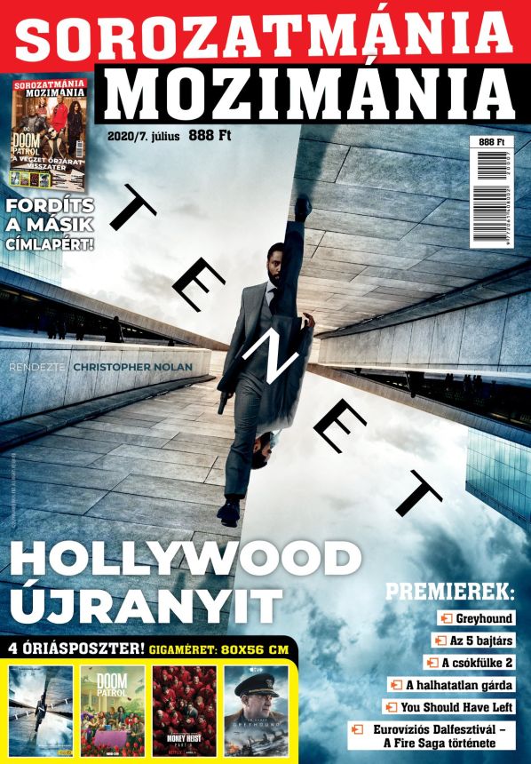 CINEMANIA MOZIMANIA magazine side cover  July 2020