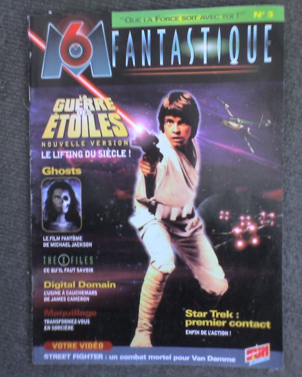 M6 FANTASTIQUE magazine cover Issue 3  1997