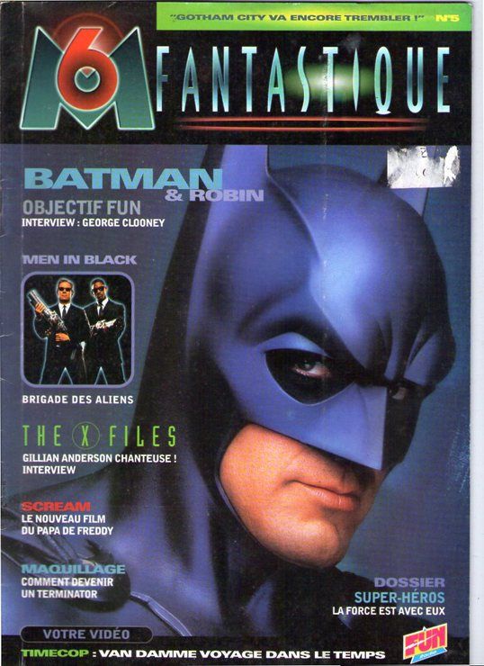 M6 FANTASTIQUE magazine cover Issue 5  1997