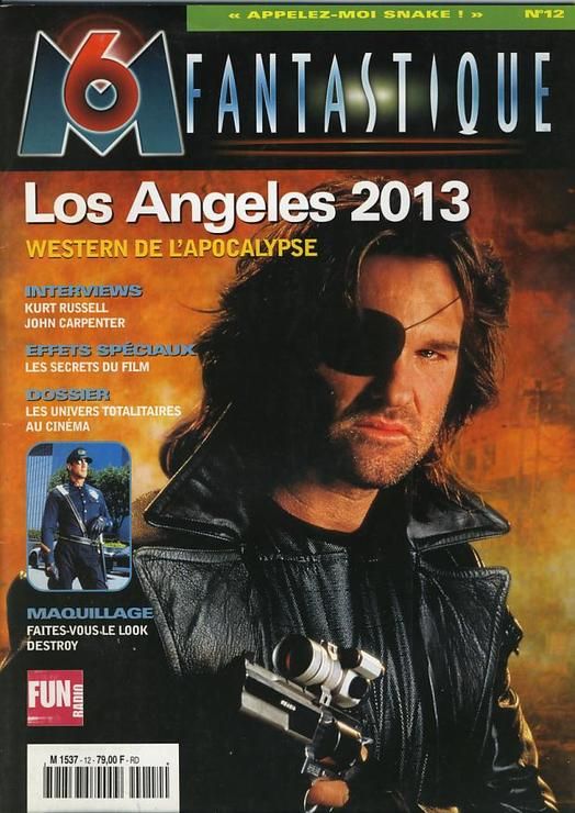 M6 FANTASTIQUE magazine cover Issue 12  1998