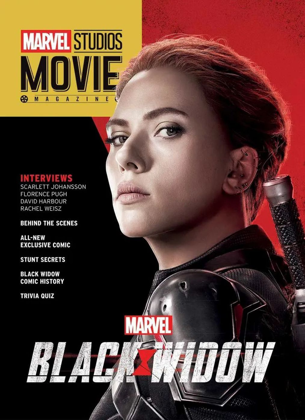 MARVEL STUDIOS MOVIE MAGAZINE magazine cover   2021
