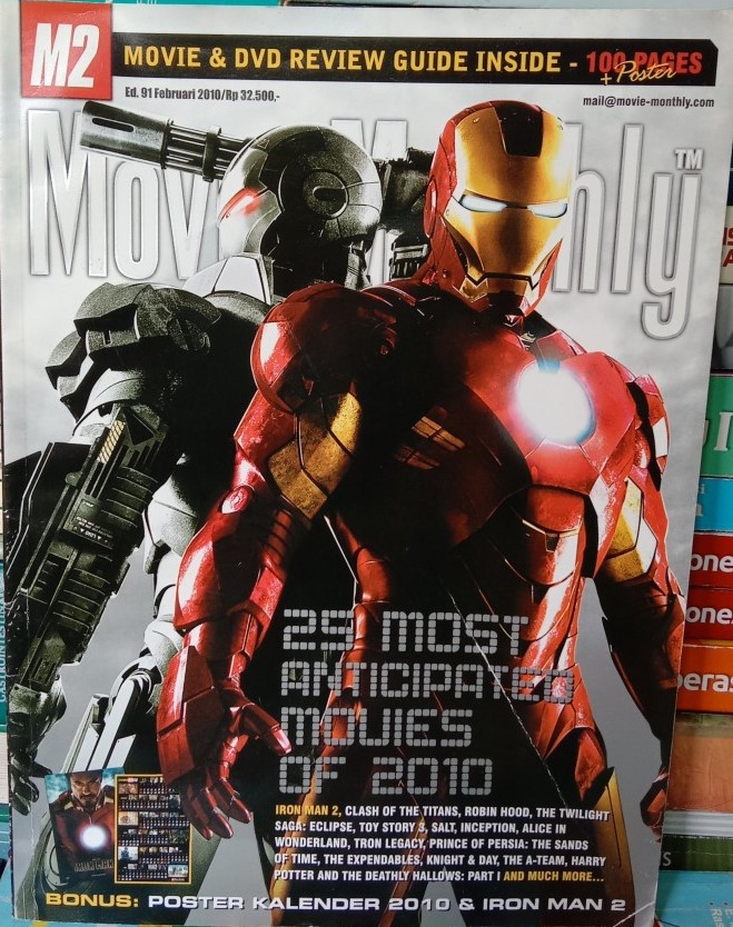 M2 MOVIE MONTHLY magazine side cover Issue 91  February 2010