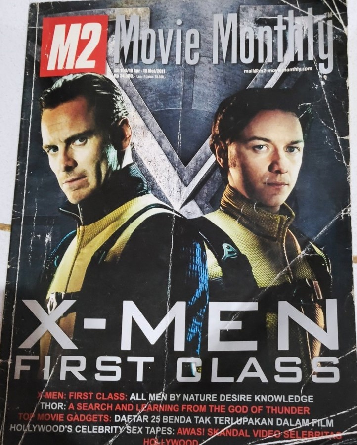 M2 MOVIE MONTHLY magazine side cover Issue 104   2011