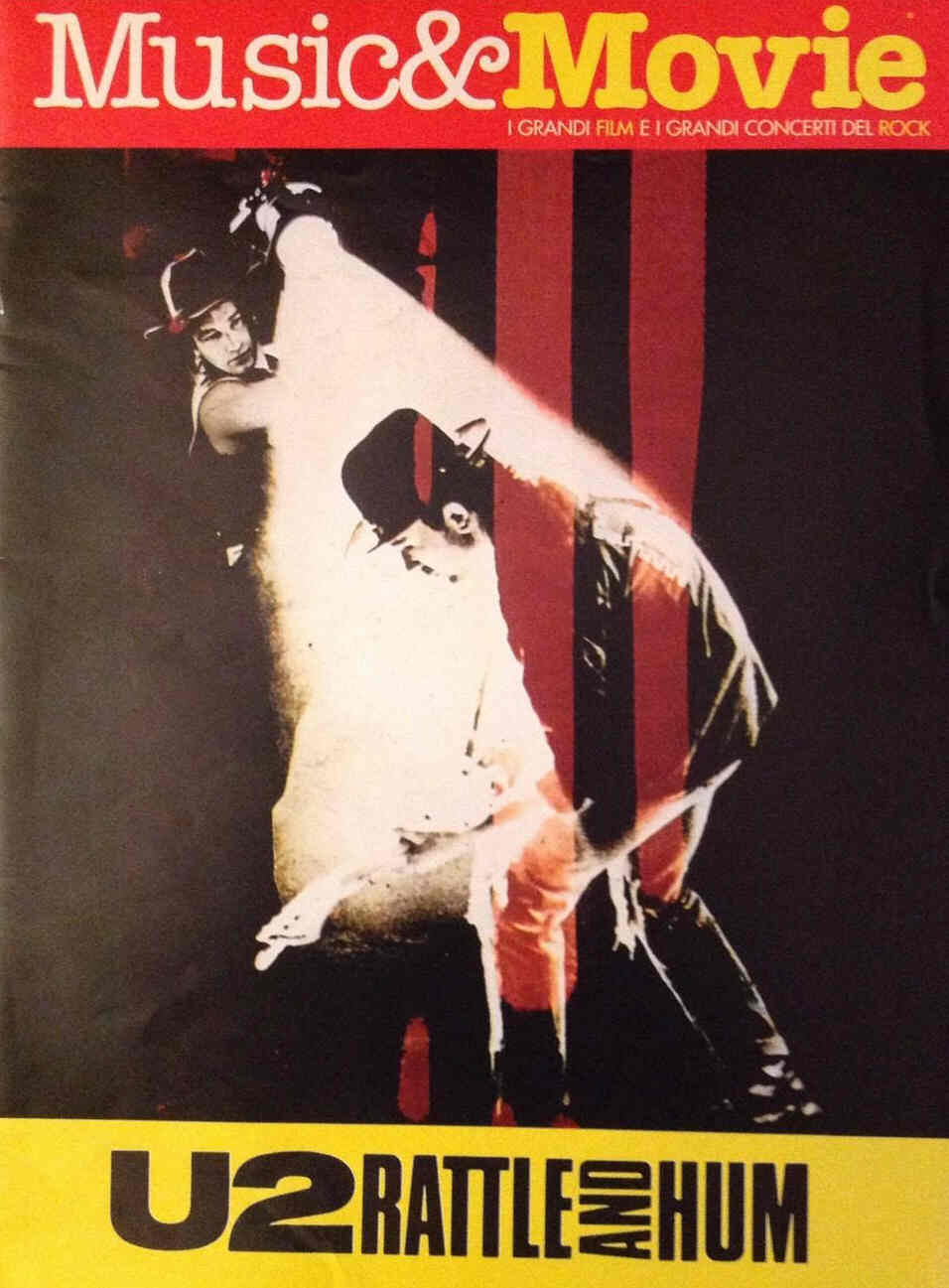 MUSIC AND MOVIE magazine side cover Issue 8  1996