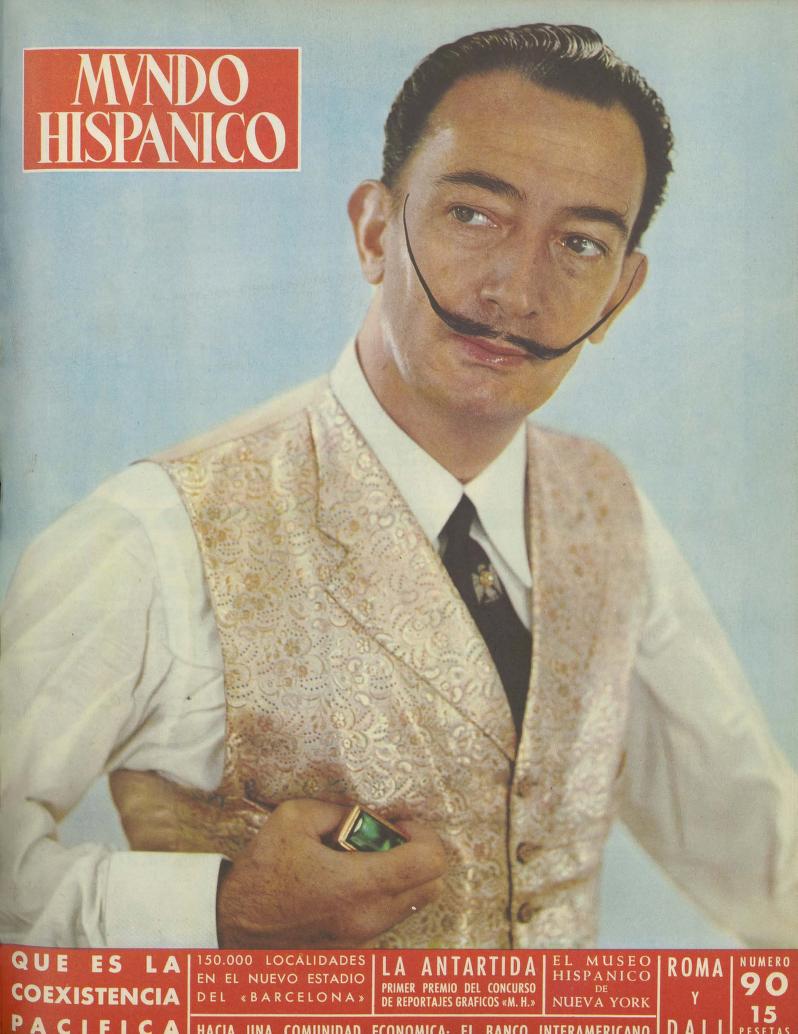 MUNDO HISPANICO magazine cover Issue 90  September 1955