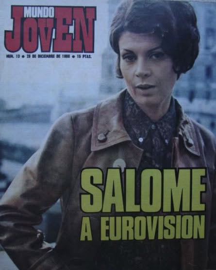 MUNDO JOVEN magazine side cover Issue 13   1968