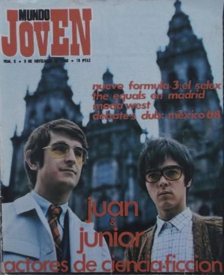 MUNDO JOVEN magazine side cover Issue 6   1968