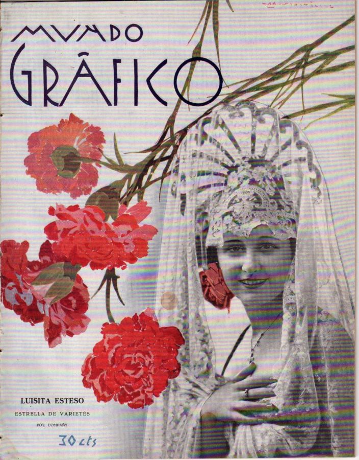 MUNDO GRAFICO magazine side cover  July 1925