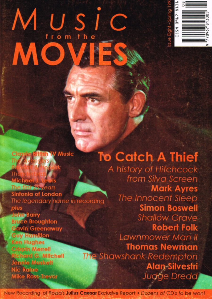 MUSIC FROM THE MOVIES magazine cover Issue 8 Spring 1995