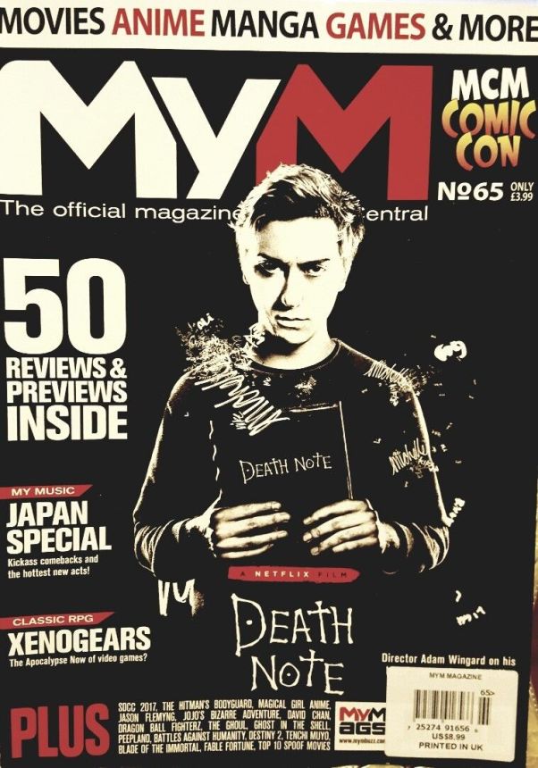 MYM magazine cover Issue 65  September 2017