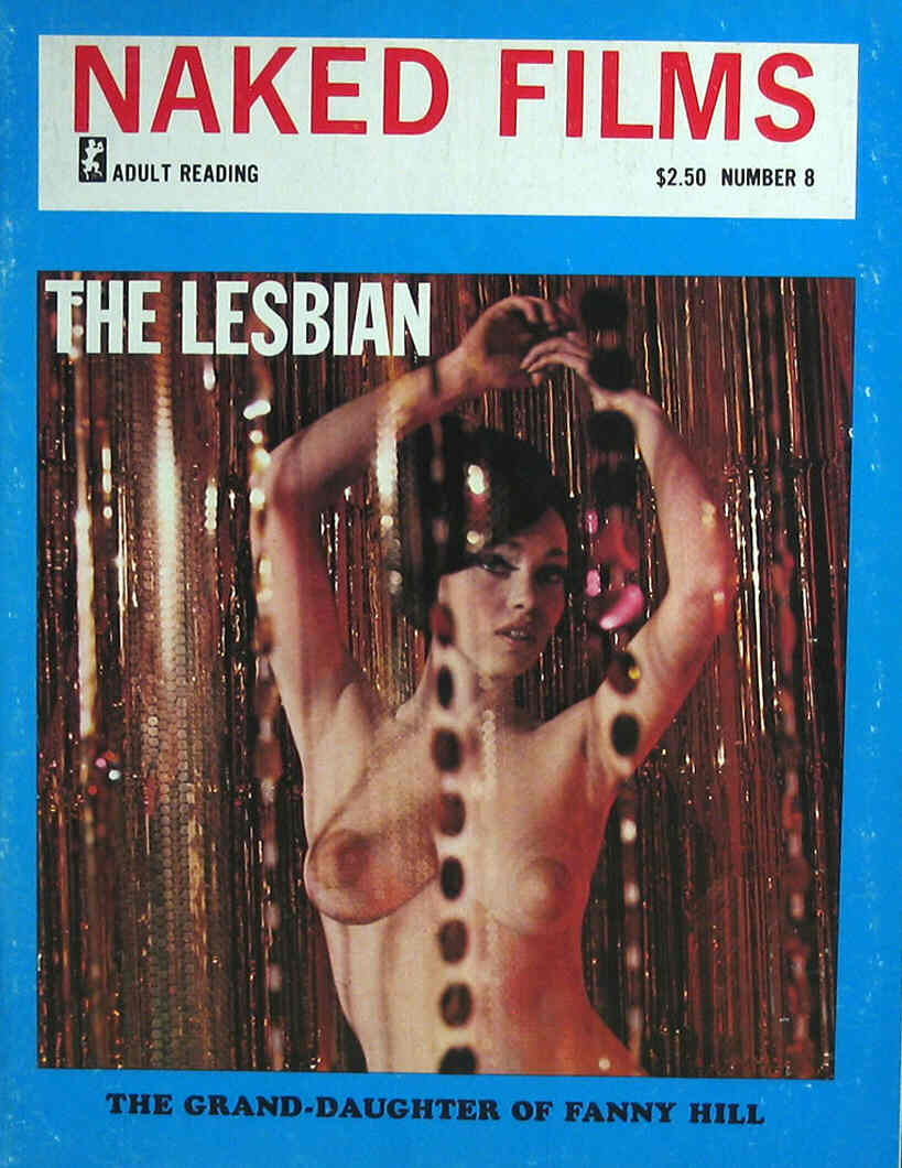 NAKED FILMS magazine side cover Issue 8  1969